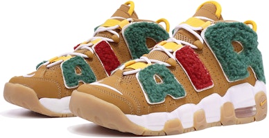 【定制鞋款】耐克 Air More Uptempo '圣诞小麦' DQ4713-700(TeamTen-女款圣诞) Lookbook 【定制鞋款】耐克 Air More Uptempo '圣诞小麦' DQ4713-700(TeamTen-女款圣诞)