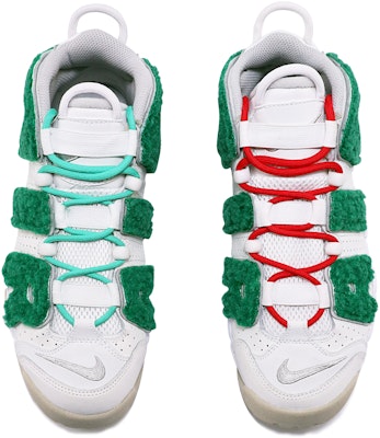 나이키 에어 모어 업템포 "크리스마스 화이트-그린" (커스텀) DM1023-001(TeamTen-女款圣诞绿S-BOX) Shop 나이키 에어 모어 업템포 "크리스마스 화이트-그린" (커스텀) DM1023-001(TeamTen-女款圣诞绿S-BOX)