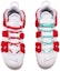 Shop 【客製化球鞋】Nike Air More Uptempo 聖誕主題 毛絨 縫製 中筒 復古籃球鞋 GS 白紅