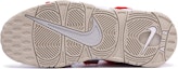 Details for 【客製化球鞋】Nike Air More Uptempo 聖誕主題 毛絨 縫製 中筒 復古籃球鞋 GS 白紅