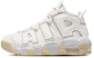 Sizing 【客製化球鞋】Nike Air More Uptempo 聖誕主題 毛絨 縫製 中筒 復古籃球鞋 GS 白紅
