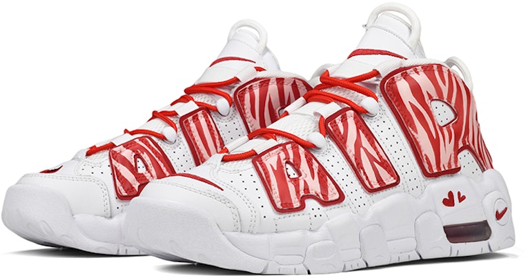 【訂製球鞋】Nike Air More Uptempo 皮朋 CNY 新年限定 粉紅虎紋 籃球鞋 男款 白紅 Lookbook 【訂製球鞋】Nike Air More Uptempo 皮朋 CNY 新年限定 粉紅虎紋 籃球鞋 男款 白紅