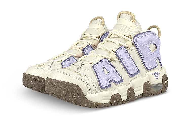 Lookbook Zapatillas Nike Air More Uptempo 'Leche de Coco Caramelo Macaron' DX1939-100(Team47-女款皮蓬紫心)