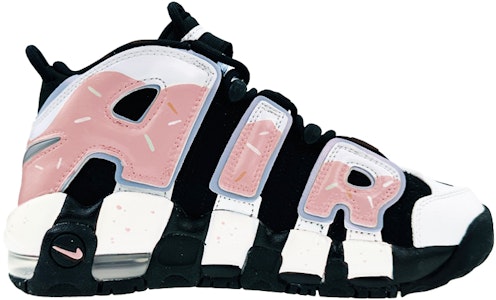 나이키 에어 모어 업템포 '도넛 레드' (커스텀) DQ6200-001(Team40-GS甜甜圈皮红) Order 나이키 에어 모어 업템포 '도넛 레드' (커스텀) DQ6200-001(Team40-GS甜甜圈皮红)