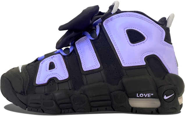 【定制球鞋】Nike Air More Uptempo 夢幻芭比 少女 清新 百搭 潮流 減震增高 高筒 GS 黑紫 Order 【定制球鞋】Nike Air More Uptempo 夢幻芭比 少女 清新 百搭 潮流 減震增高 高筒 GS 黑紫