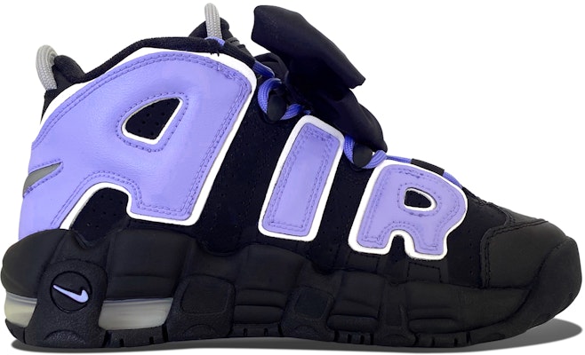 【定制球鞋】Nike Air More Uptempo 夢幻芭比 少女 清新 百搭 潮流 減震增高 高筒 GS 黑紫 Lookbook 【定制球鞋】Nike Air More Uptempo 夢幻芭比 少女 清新 百搭 潮流 減震增高 高筒 GS 黑紫