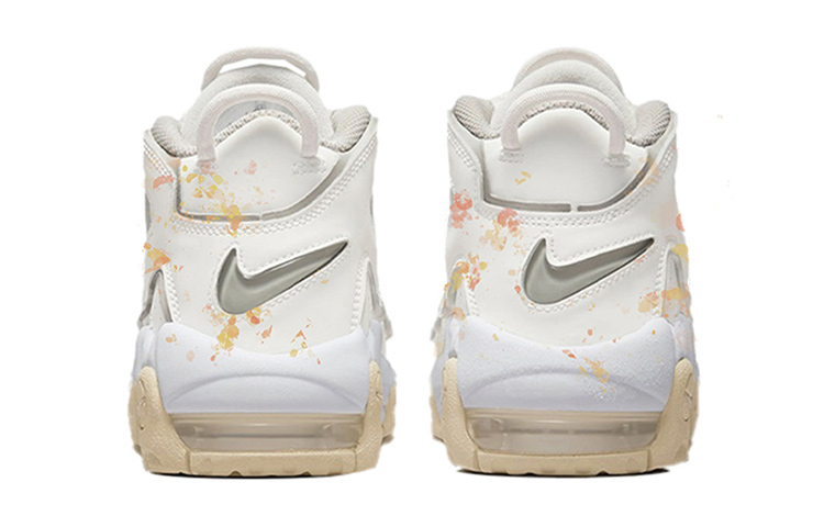 Shop [Kasut Custom] Nike Air More Uptempo 'Fireworks Splatter' DM1023-001(TeamS-皮蓬烟花)