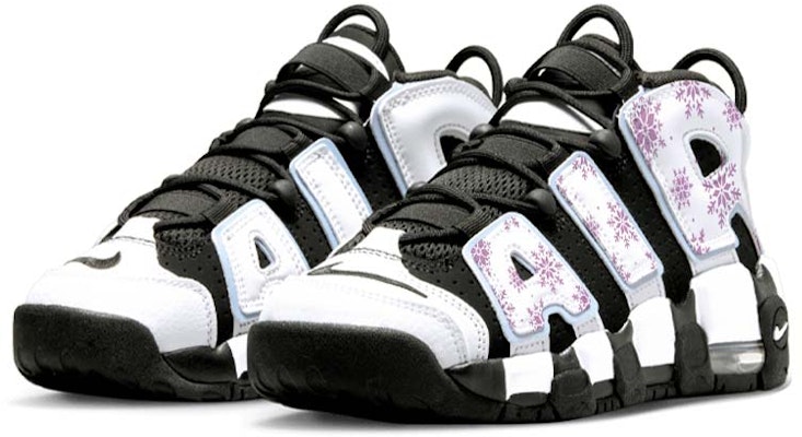 【訂製籃球鞋】 Nike Air More Uptempo 冰雪奇緣 浪漫櫻花雪 中筒 復古籃球鞋 男女同款 黑白 Shop 【訂製籃球鞋】 Nike Air More Uptempo 冰雪奇緣 浪漫櫻花雪 中筒 復古籃球鞋 男女同款 黑白