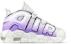Order 【客製球鞋】Nike Air More Uptempo 逃脫日記 萬聖 玩味 掃把幽靈 中筒 復古籃球鞋 GS 灰紫