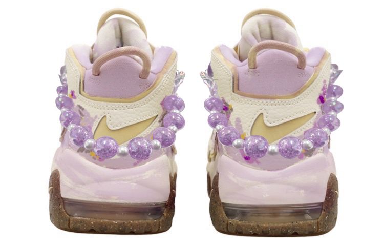 Purchase [定制鞋] 耐克 Air More Uptempo '薰衣草蝴蝶结复古' DX1939-100(Team拾玖-薰衣草挂饰S-BOX)