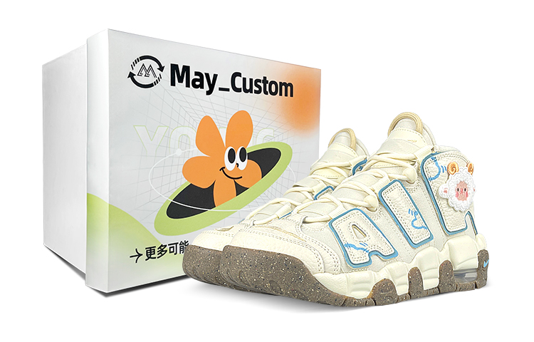 Buy [Kasot Custom] Nike Air More Uptempo 'Keselesaan Biru Muda' DX1939-100-478404