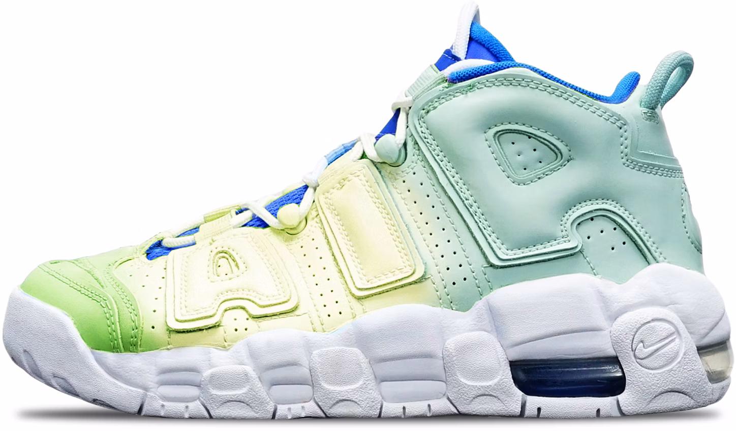 custom-shoes-nike-air-more-uptempo-macaron-green-yellow-fade