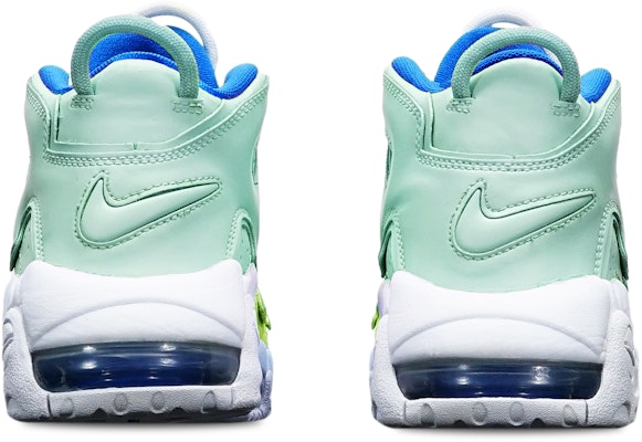 【カスタムシューズ】ナイキ エア モア アップテンポ 'マカロングリーンイエロー' DM1023-400(TeamT-皮蓬绿黄渐变S-BOX) Shop 【カスタムシューズ】ナイキ エア モア アップテンポ 'マカロングリーンイエロー' DM1023-400(TeamT-皮蓬绿黄渐变S-BOX)