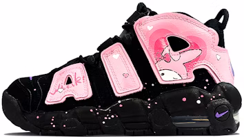 ナイキ エアモアアップテンポ カスタム「メロディ ブラックピンク」 DX5954-001(Team40-GS美乐蒂黑粉) Buy ナイキ エアモアアップテンポ カスタム「メロディ ブラックピンク」 DX5954-001(Team40-GS美乐蒂黑粉)