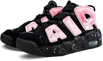 ナイキ エアモアアップテンポ カスタム「メロディ ブラックピンク」 DX5954-001(Team40-GS美乐蒂黑粉) Lookbook ナイキ エアモアアップテンポ カスタム「メロディ ブラックピンク」 DX5954-001(Team40-GS美乐蒂黑粉)