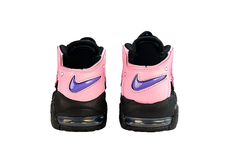 Shop [Kasut Custom] Nike Air More Uptempo 'Melodi Hitam Merah Jambu' DX5954-001(Team40-GS美乐蒂黑粉)