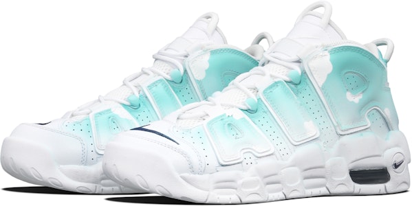 【定制鞋款】耐克 Air More Uptempo "薄荷池" DH9719-100(Team7-女款薄荷池塘) Lookbook 【定制鞋款】耐克 Air More Uptempo "薄荷池" DH9719-100(Team7-女款薄荷池塘)