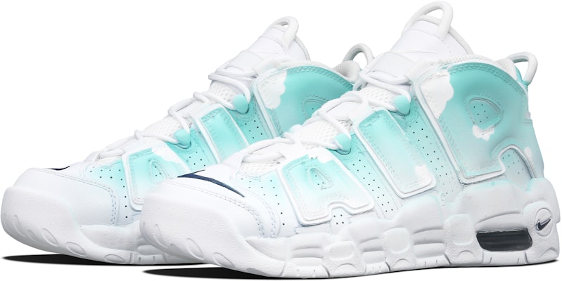 【定制鞋款】耐克 Air More Uptempo "薄荷池" DH9719-100(Team7-女款薄荷池塘) Lookbook 【定制鞋款】耐克 Air More Uptempo "薄荷池" DH9719-100(Team7-女款薄荷池塘)