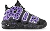 Order 나이키 에어 모어 업템포 '머니 레오파드 - 스플래터 - 퍼플 페이드' 415082-002(Team叁-女皮紫豹SBOX)