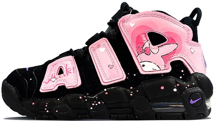 【カスタムシューズ】ナイキ エア モア アップテンポ 'マイメロディ ブラックピンク' DX5954-001(Team40-美乐蒂黑粉S-BOX) Buy 【カスタムシューズ】ナイキ エア モア アップテンポ 'マイメロディ ブラックピンク' DX5954-001(Team40-美乐蒂黑粉S-BOX)