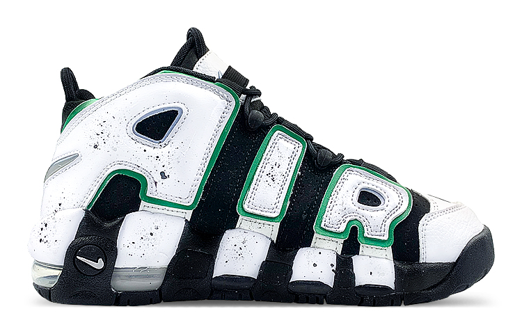 Lookbook [Sepatu Custom] Nike Air More Uptempo 'Panda Bambu' DV0819-001(Team叁-男皮熊猫望竹)