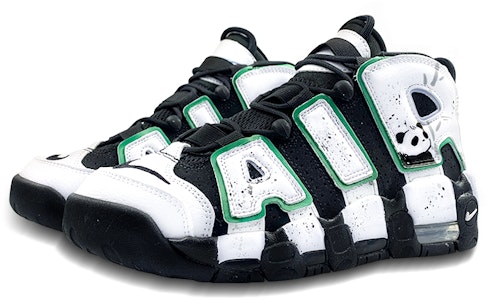 ナイキ エアモアアップテンポ "パンダ竹" (カスタム) DV0819-001(Team叁-男皮熊猫望竹) Shop ナイキ エアモアアップテンポ "パンダ竹" (カスタム) DV0819-001(Team叁-男皮熊猫望竹)