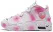 Buy 나이키 에어 모어 업템포 '피치 자수' (커스텀) DH9719-100(TeamI-女款水蜜桃喷绘白粉)