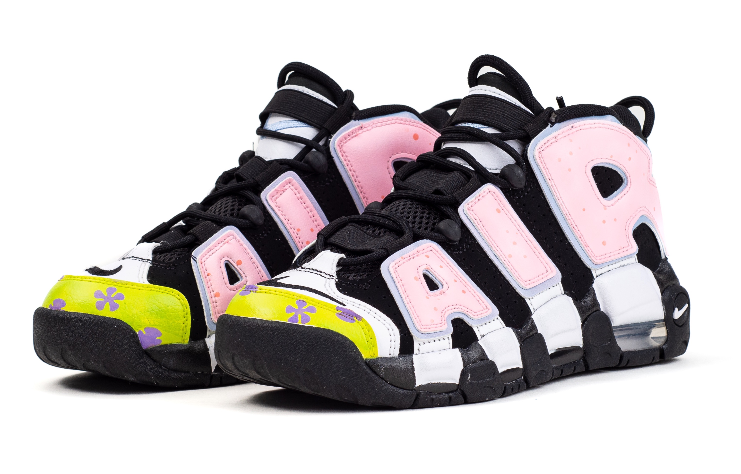 Lookbook [Shoes Custom] Nike Air More Uptempo 'Pink Star' DV0819-001(Team柒-海星男女款SBOX)