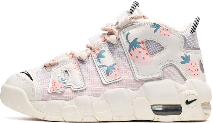 나이키 에어 모어 업템포 '핑크 스트로베리' (커스텀) DQ0514-100(TeamE-女款粉色草莓粉白蓝) Buy 나이키 에어 모어 업템포 '핑크 스트로베리' (커스텀) DQ0514-100(TeamE-女款粉色草莓粉白蓝)