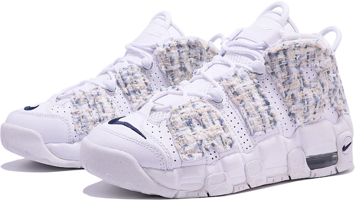 나이키 에어 모어 업템포 '피펜 블루 패치워크' (커스텀) DH9719-100(TeamTen-女款贴布白蓝) Lookbook 나이키 에어 모어 업템포 '피펜 블루 패치워크' (커스텀) DH9719-100(TeamTen-女款贴布白蓝)