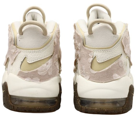 【訂製球鞋】 Nike Air More Uptempo 玫瑰布貼 珍珠字體 禮盒低筒 復古籃球鞋 GS 裸粉 Shop 【訂製球鞋】 Nike Air More Uptempo 玫瑰布貼 珍珠字體 禮盒低筒 復古籃球鞋 GS 裸粉