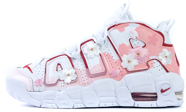 custom-shoes-nike-air-more-uptempo-sakura-embroidery