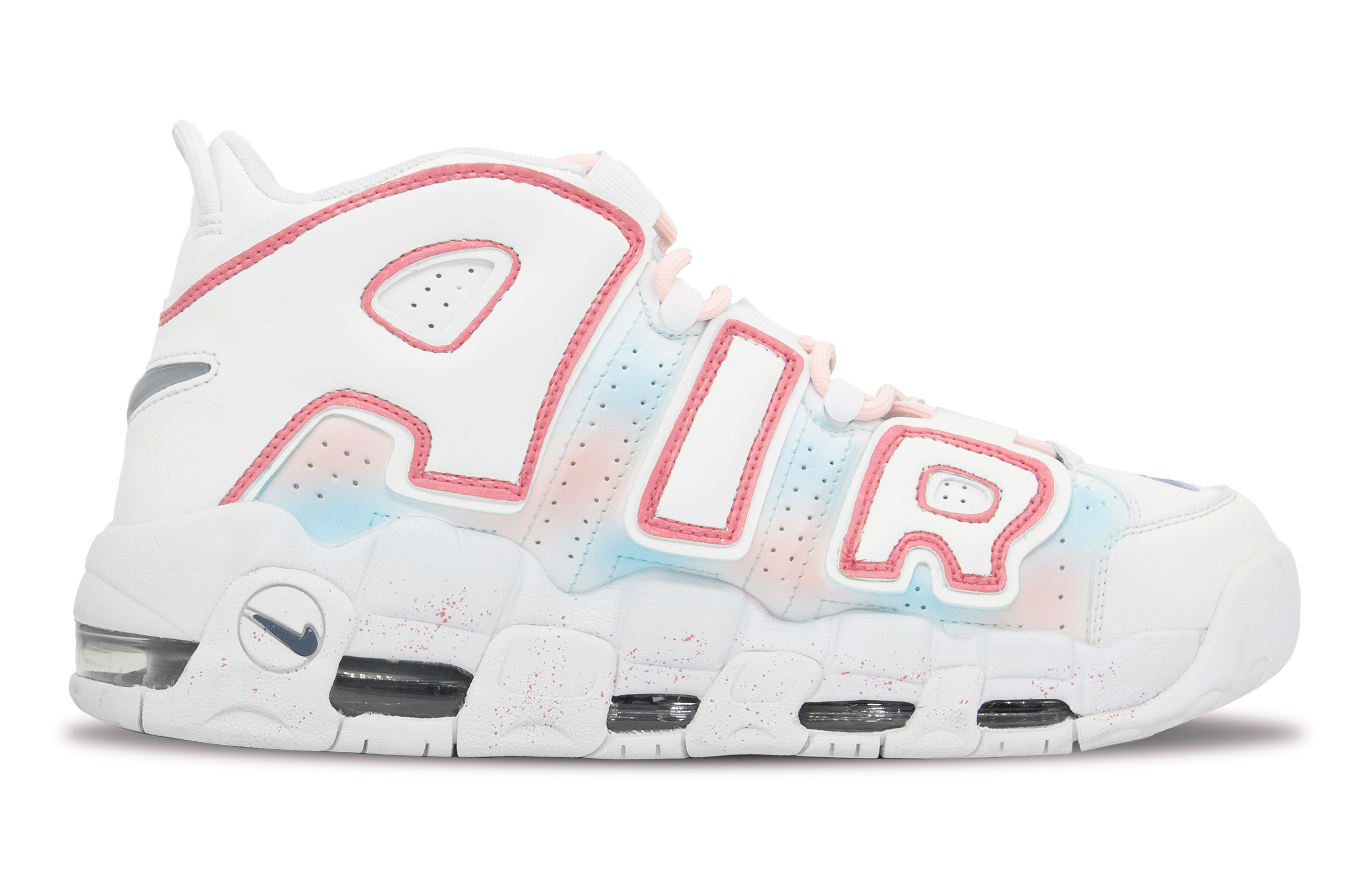 Order [Kasur Kasut] Nike Air More Uptempo 'Sakura Graffiti' DH8011-100(Team7-男款樱花)