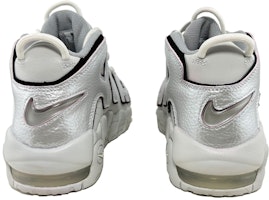 【訂製球鞋】Nike Air More Uptempo 二十四 銀翼公主 金屬美學 中筒 複古籃球鞋 GS 銀灰 Shop 【訂製球鞋】Nike Air More Uptempo 二十四 銀翼公主 金屬美學 中筒 複古籃球鞋 GS 銀灰