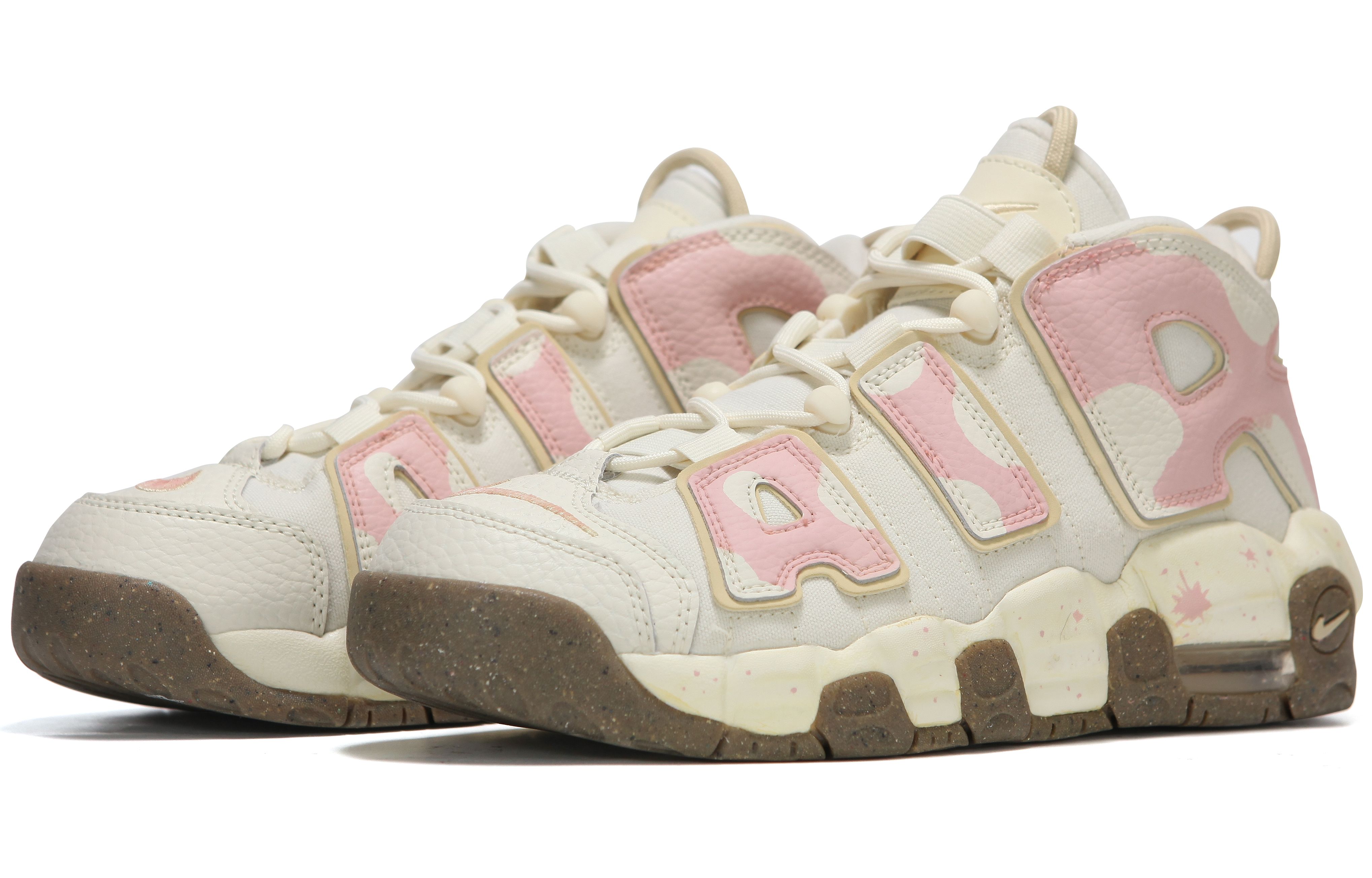 [Custom Shoes] Nike Air More Uptempo 'Strawberry Cream Chocolate Ice Cream Sandwich' 圖 3