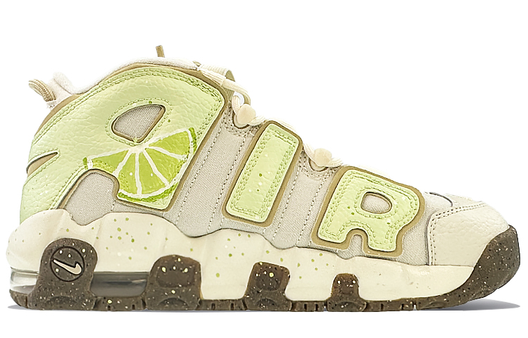 Order 나이키 에어 모어 업템포 '썸머 라임' (커스텀) DX1939-100(Team40-GS夏日青柠黄绿)