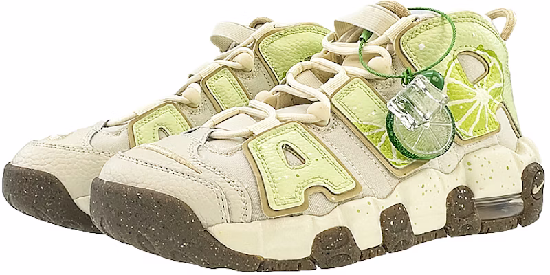 나이키 에어 모어 업템포 '썸머 라임' (커스텀) DX1939-100(Team40-GS夏日青柠黄绿) Lookbook 나이키 에어 모어 업템포 '썸머 라임' (커스텀) DX1939-100(Team40-GS夏日青柠黄绿)