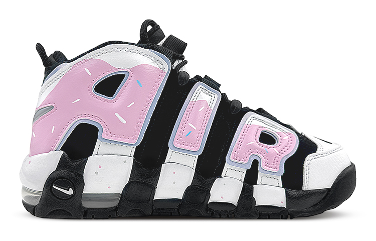 Order Zapatillas Nike Air More Uptempo 'Sweet Donut Pack Negro Rosa' DQ6200-001(Team40-GS甜甜圈粉S-BOX)