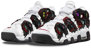 【カスタムシューズ】ナイキ エア モア アップテンポ 'ヴィンテージブルズ 黒赤' FB1380-100(TeamY-男款克苏鲁2.0黑红) Lookbook 【カスタムシューズ】ナイキ エア モア アップテンポ 'ヴィンテージブルズ 黒赤' FB1380-100(TeamY-男款克苏鲁2.0黑红)