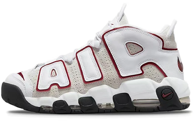 나이키 에어 모어 업템포 '빈티지 불스 2.0' (커스텀) FB1380-100(TeamY-男款毒液2.0黑红) Details for 나이키 에어 모어 업템포 '빈티지 불스 2.0' (커스텀) FB1380-100(TeamY-男款毒液2.0黑红)