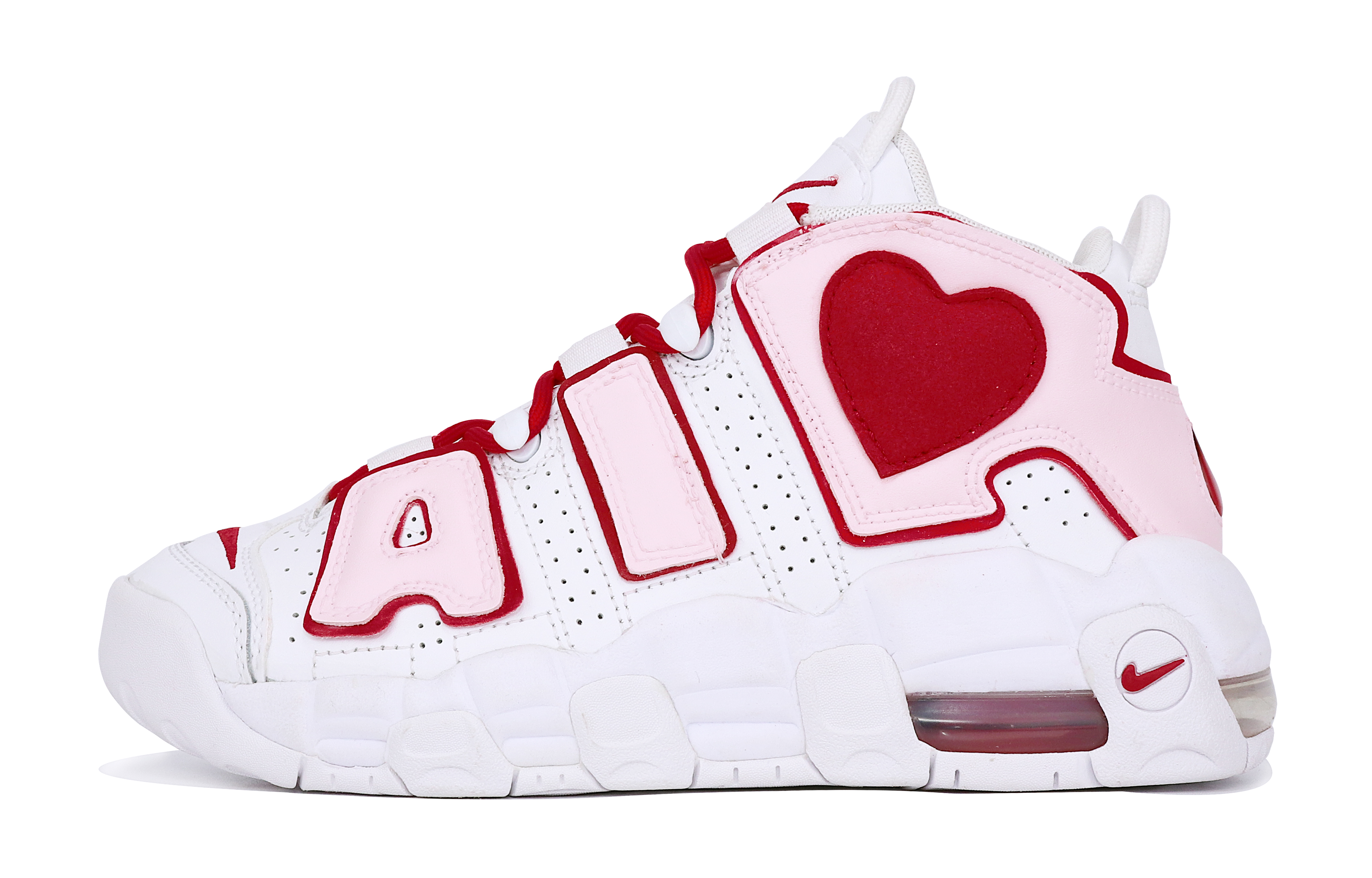 Nike Air More Uptempo '96 ホワイト/レッド NIKE AIR MORE UPTEMPO 96 WHITE RED ナイキ エア モア アップテンポ