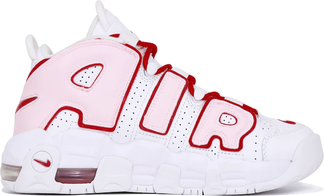 【定制球鞋】【預售】Nike Air More Uptempo "白色經典紅邊" (GS) 520 Lookbook 【定制球鞋】【預售】Nike Air More Uptempo "白色經典紅邊" (GS) 520