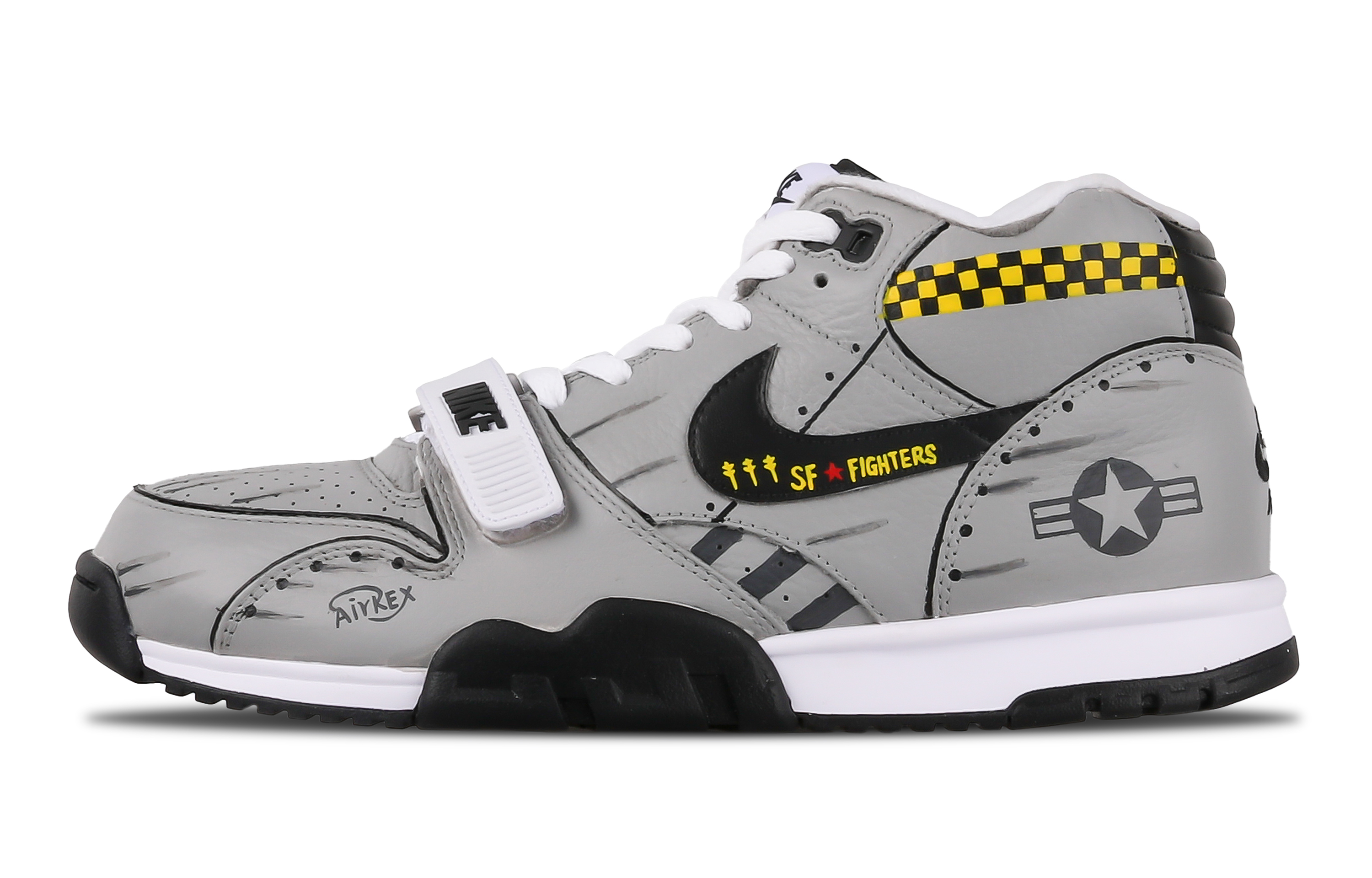 Buy 【訂製球鞋】Nike Air Trainer 1 F15 中筒 訓練鞋 男款 灰黑