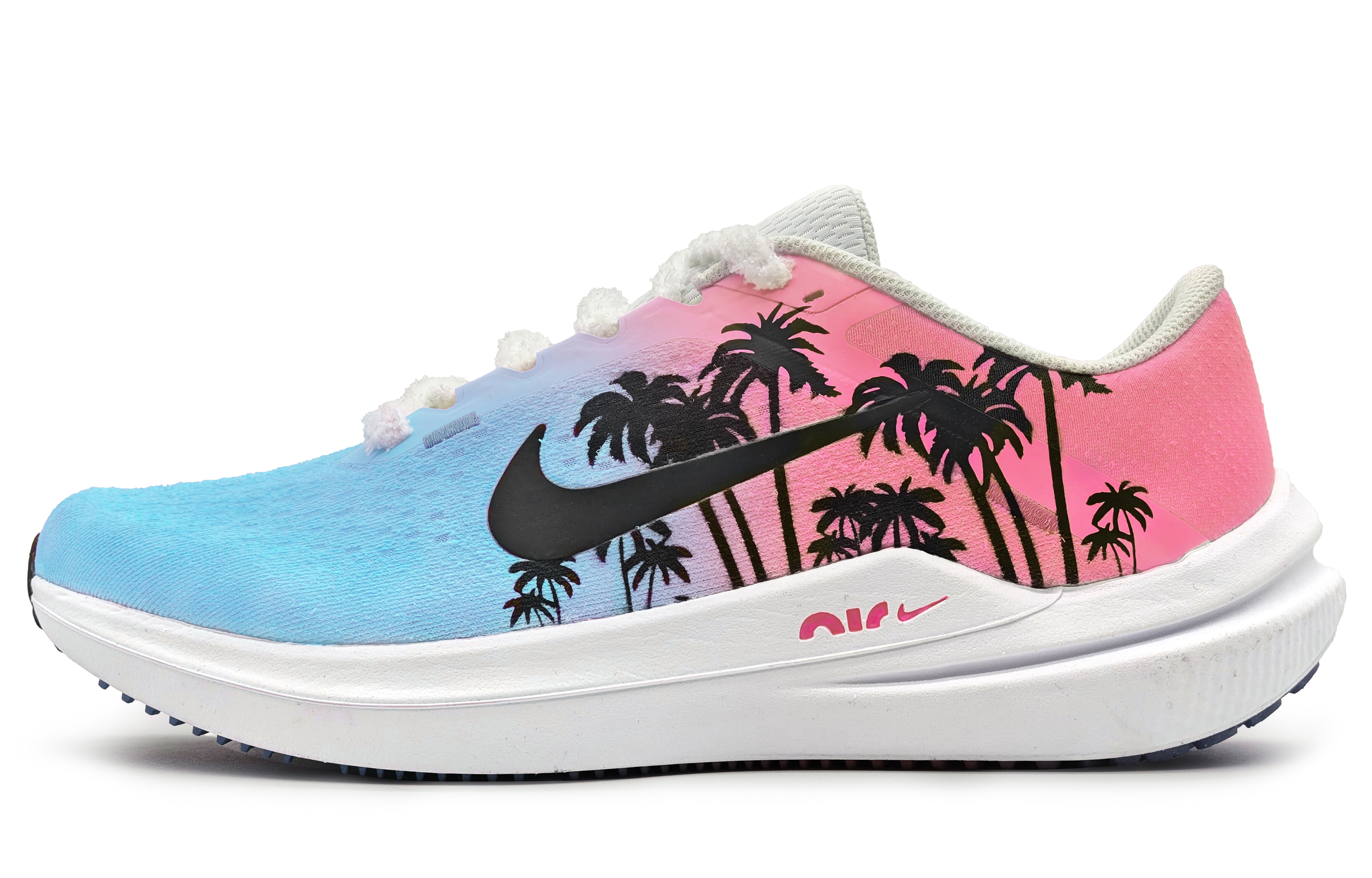 Order [Kasut Custom] Nike Air Winflo 10 'Pantai Perayaan Biru-Pink Kecerunan' DV4022-100(Team142-沙滩派对蓝粉SBOX)