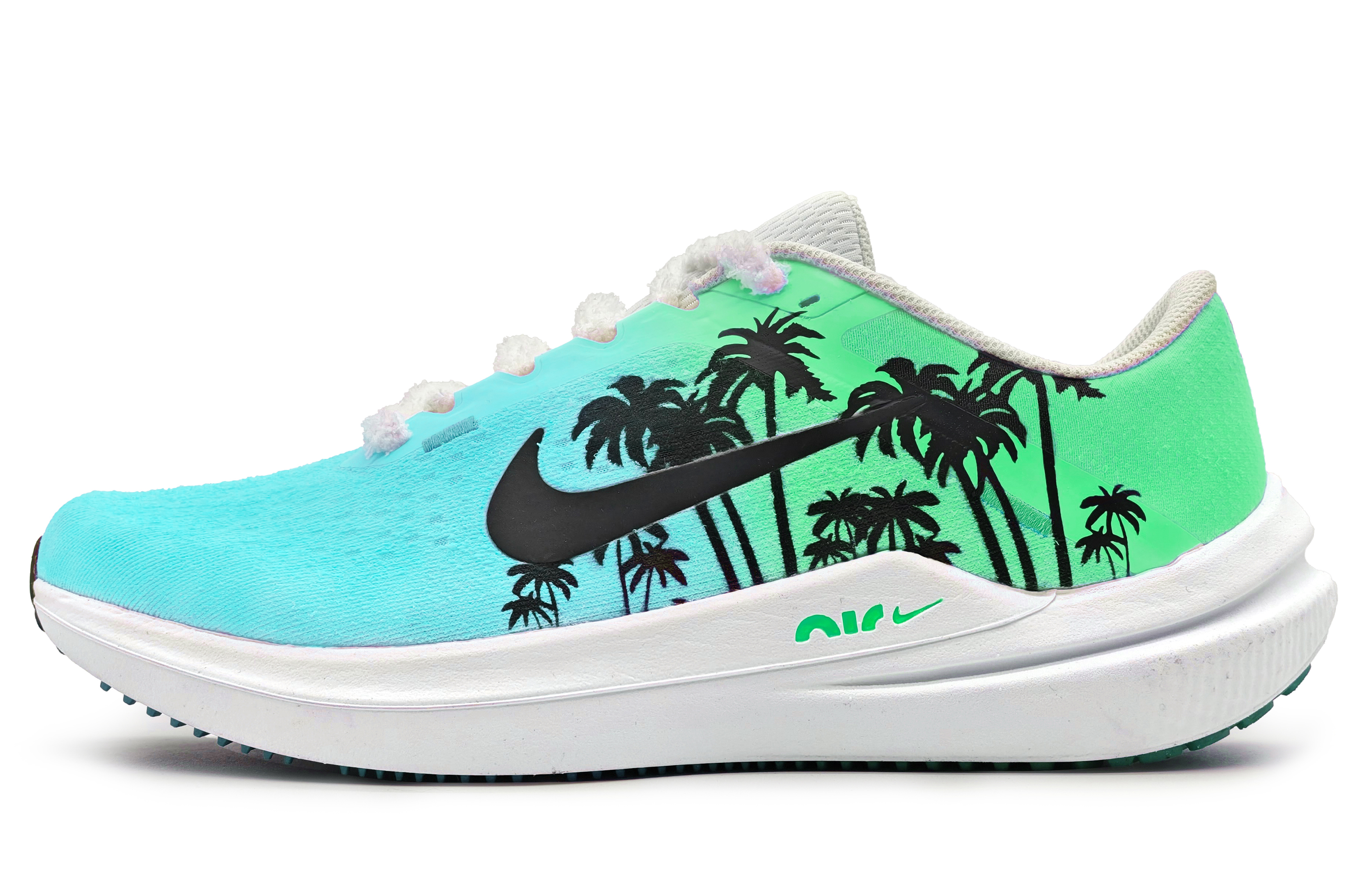 Order 【定制鞋款】耐克 Air Winflo 10 '沙滩派对绿渐变' DV4022-100(Team142-沙滩派对青绿SBOX)