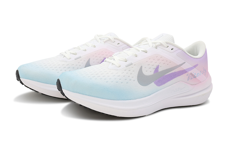 Shop [Kasut Custom] Nike Air Winflo 10 'Gradien Gula Kapas Biru Merah Jambu' DV4022-102(Team91-棉花糖A069)