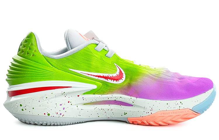Order [Kasut Custom] Nike Air Zoom G.T. Cut 2 'Joker Ungu-Hijau' DJ6013-402(Team13-小丑紫绿)