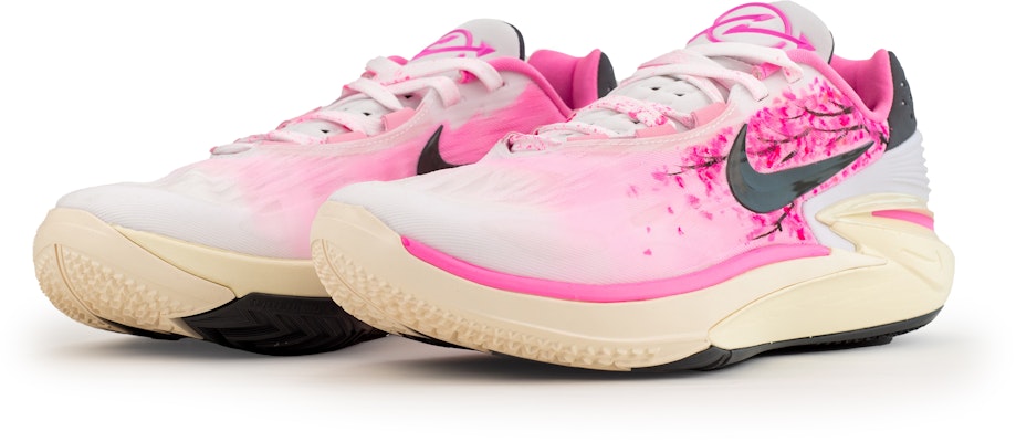 【客製球鞋】Nike Air Zoom G.T. Cut 2 EP 乳癌 櫻花 低筒 籃球鞋 男女同款 粉色漸變 Lookbook 【客製球鞋】Nike Air Zoom G.T. Cut 2 EP 乳癌 櫻花 低筒 籃球鞋 男女同款 粉色漸變