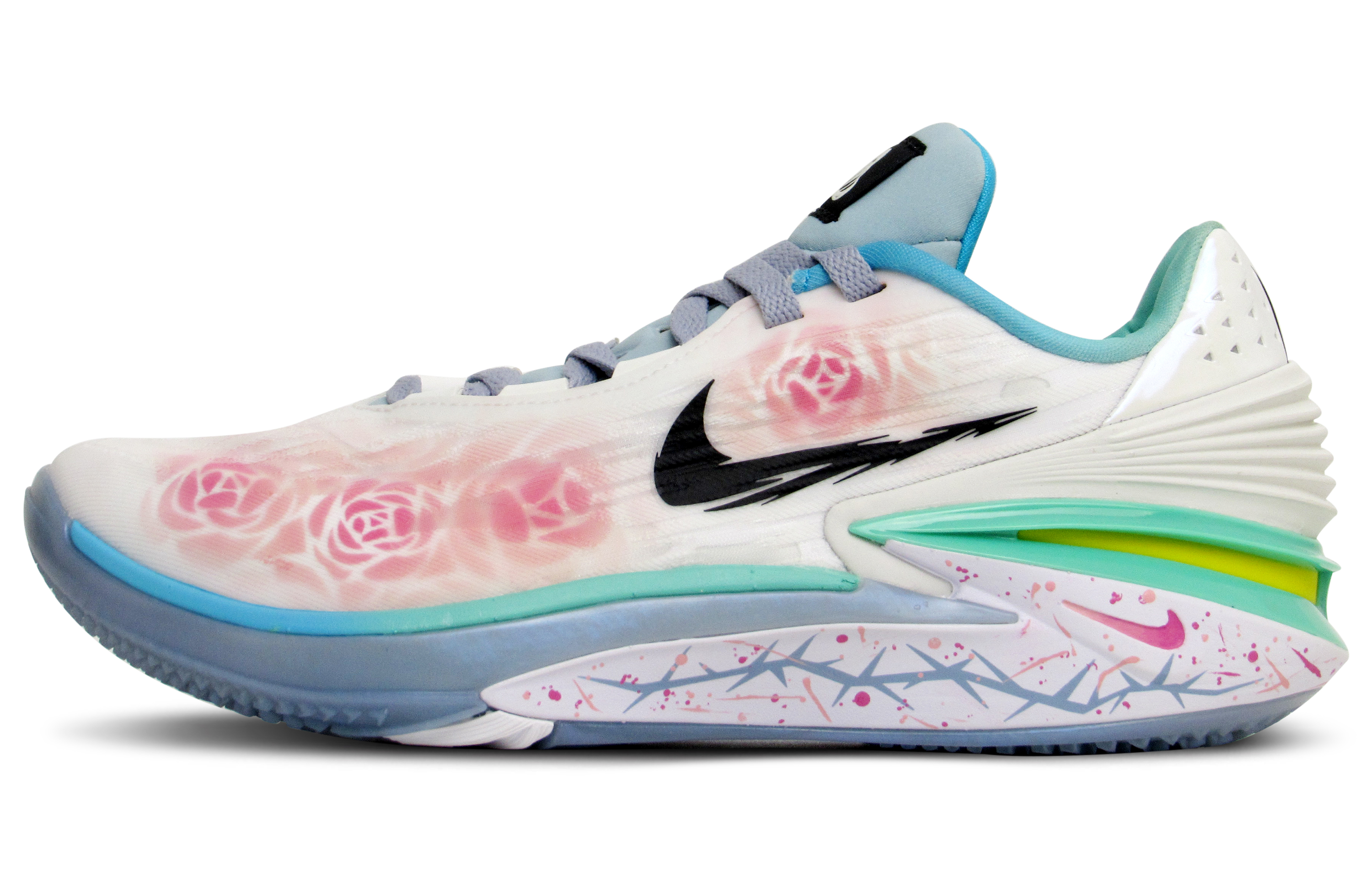 Buy [定制鞋] Nike Air Zoom G.T. Cut 2 '玫瑰荆棘' FJ7063-103(Team65-白粉玫瑰)