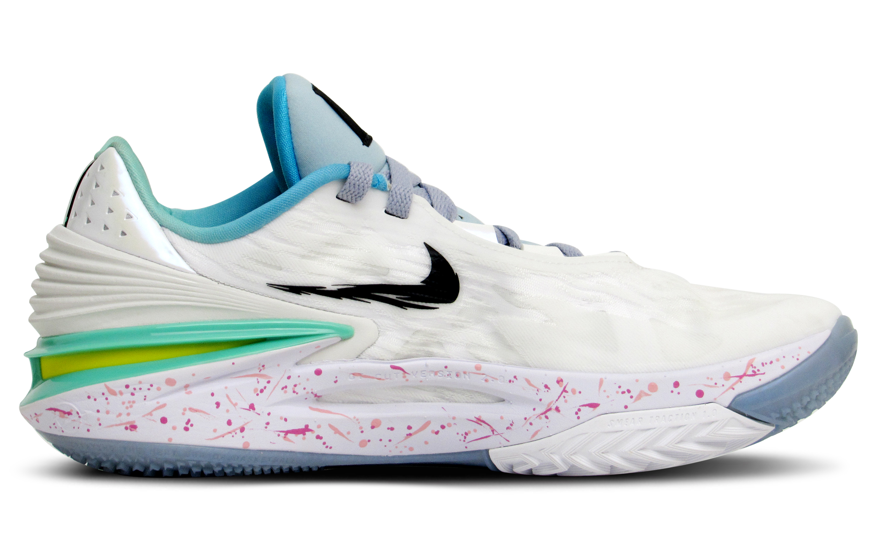 Order [定制鞋] Nike Air Zoom G.T. Cut 2 '玫瑰荆棘' FJ7063-103(Team65-白粉玫瑰)